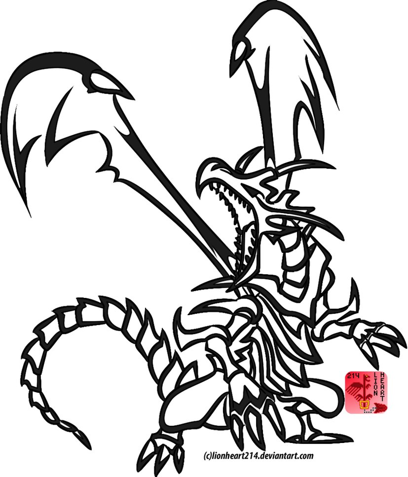 827x967 Tribal Red Eyes B. Dragon By Lionheart214