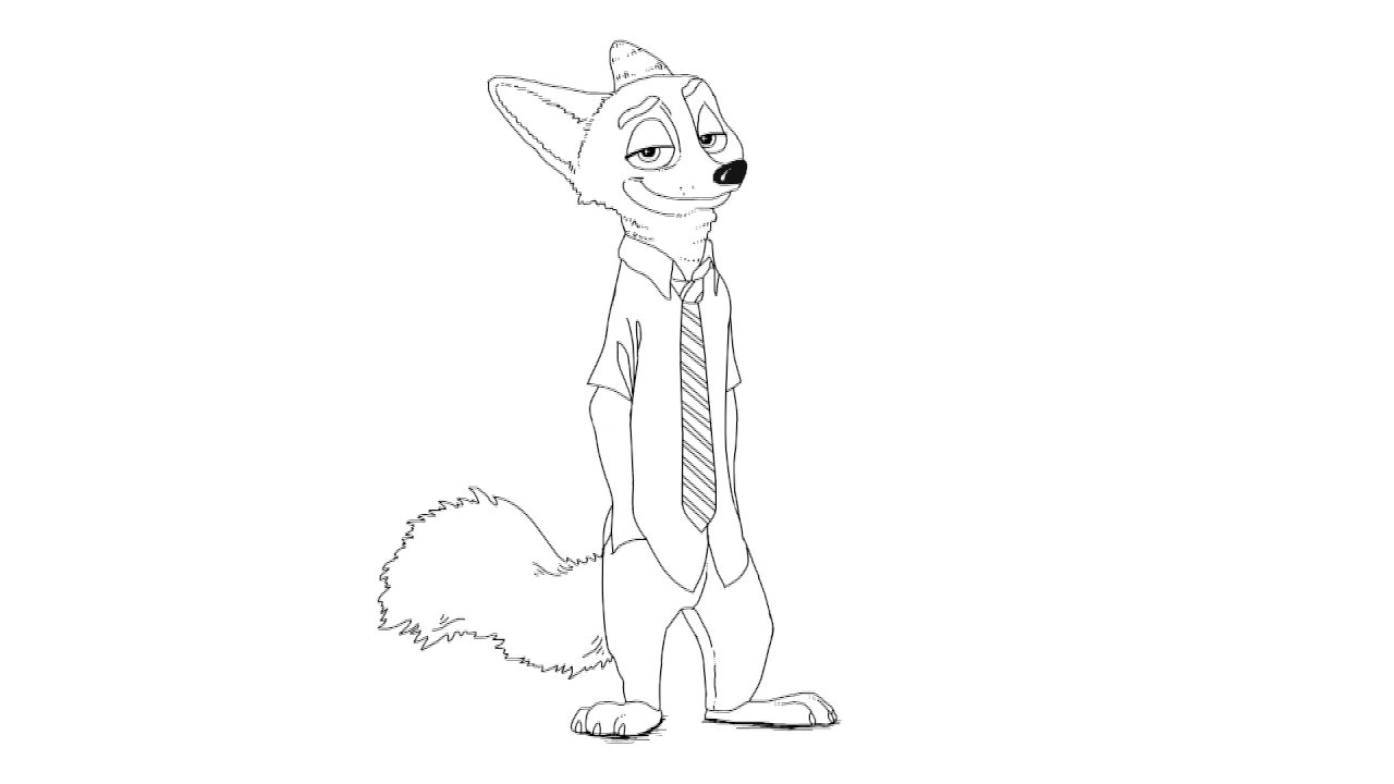 1280x720 How To Draw Red Fox