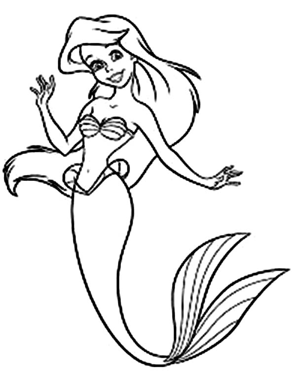 600x777 Coloring Pages Impressive Ariel Princess Coloring Pages The Red