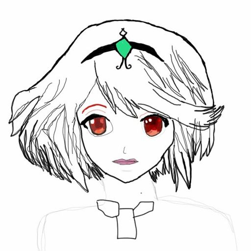 512x512 Xenoblade 2 Red Hair Girl Drawing Finished Video Games Amino