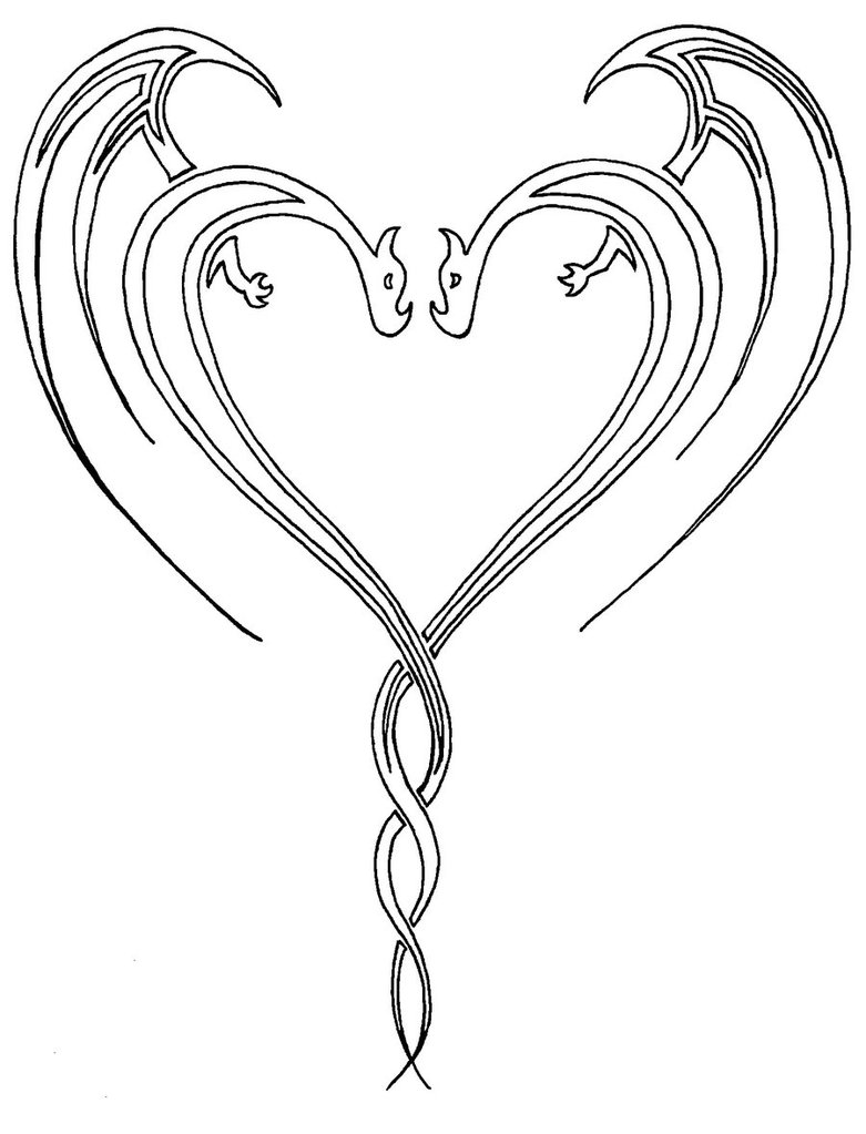 781x1023 Heart Tattoos