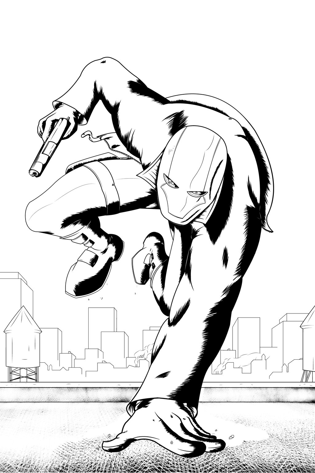 1024x1539 Red Hood Lines By Zclark Lineart Batman Family, Friends Amp Foes