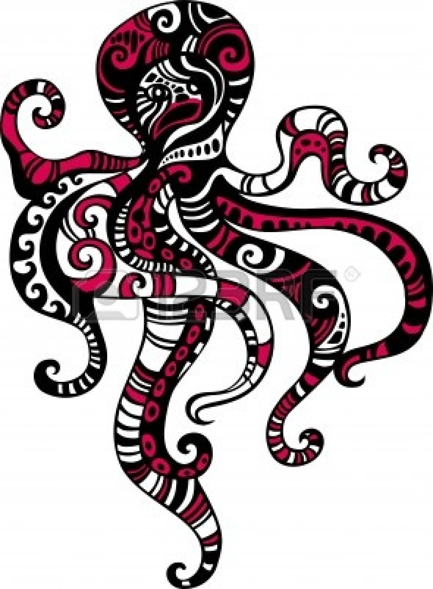 885x1203 Octopus Silhouette