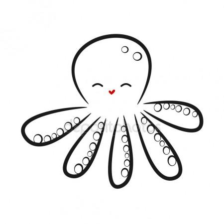 450x450 Red Squid Icon Stock Vector Scrapster