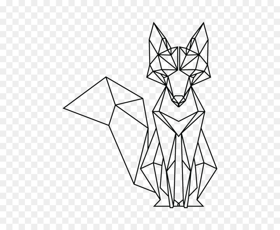 900x740 Geometry Red Panda Drawing Geometric Shape