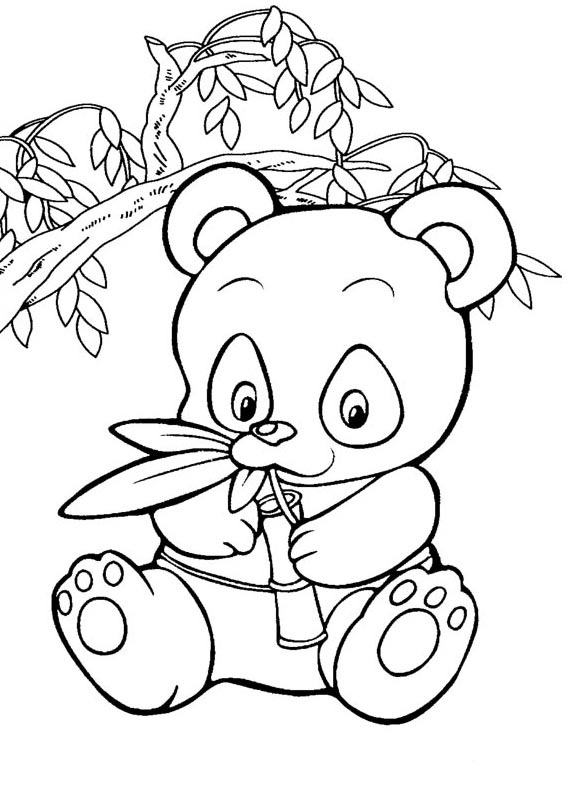 567x794 Coloring Pages Cartoon Panda Coloring Pages Red Pandas Book