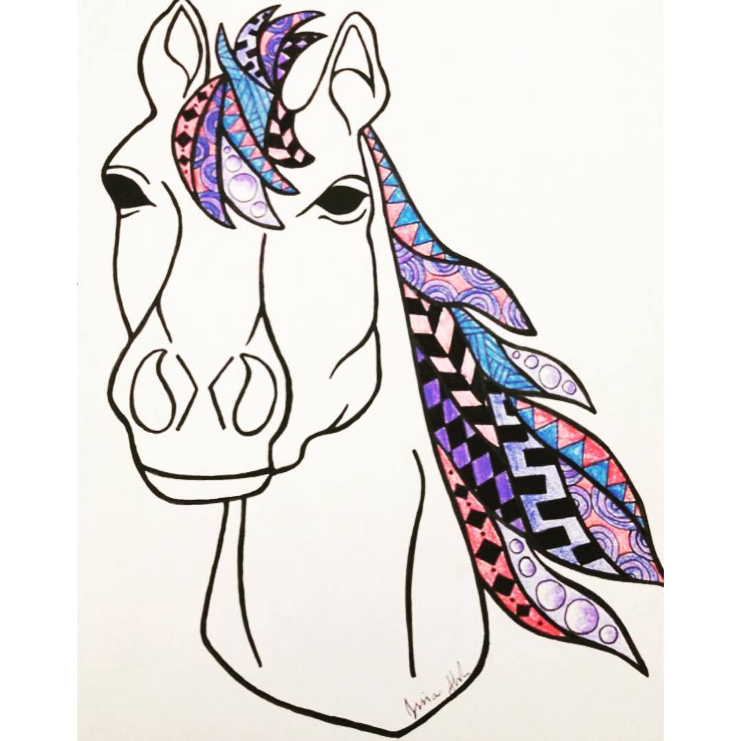 1080x1080 Heyy Its Jess And The Horse Says Neigh