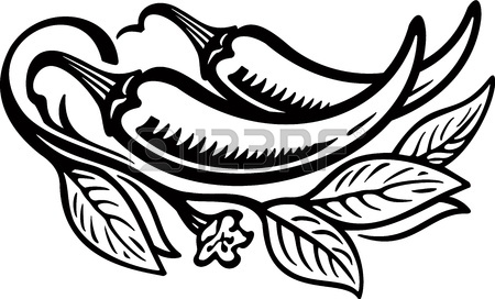 450x272 Pepper Engrawing Picture Illustration Royalty Free Cliparts