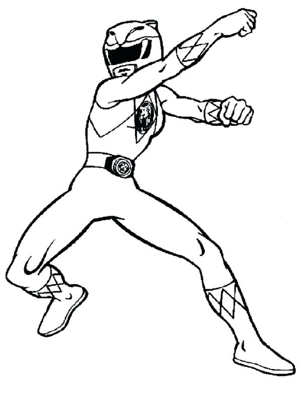 Red Power Ranger Drawing at GetDrawings | Free download