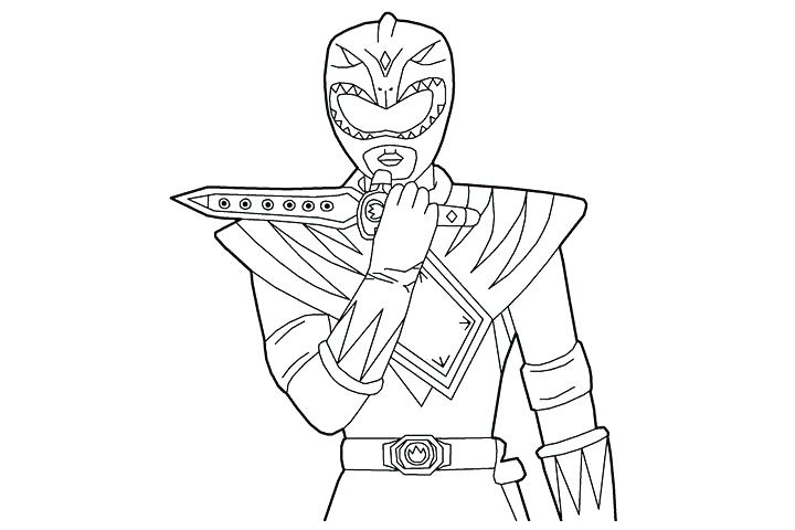 720x480 Great Power Rangers Coloring Pages Online