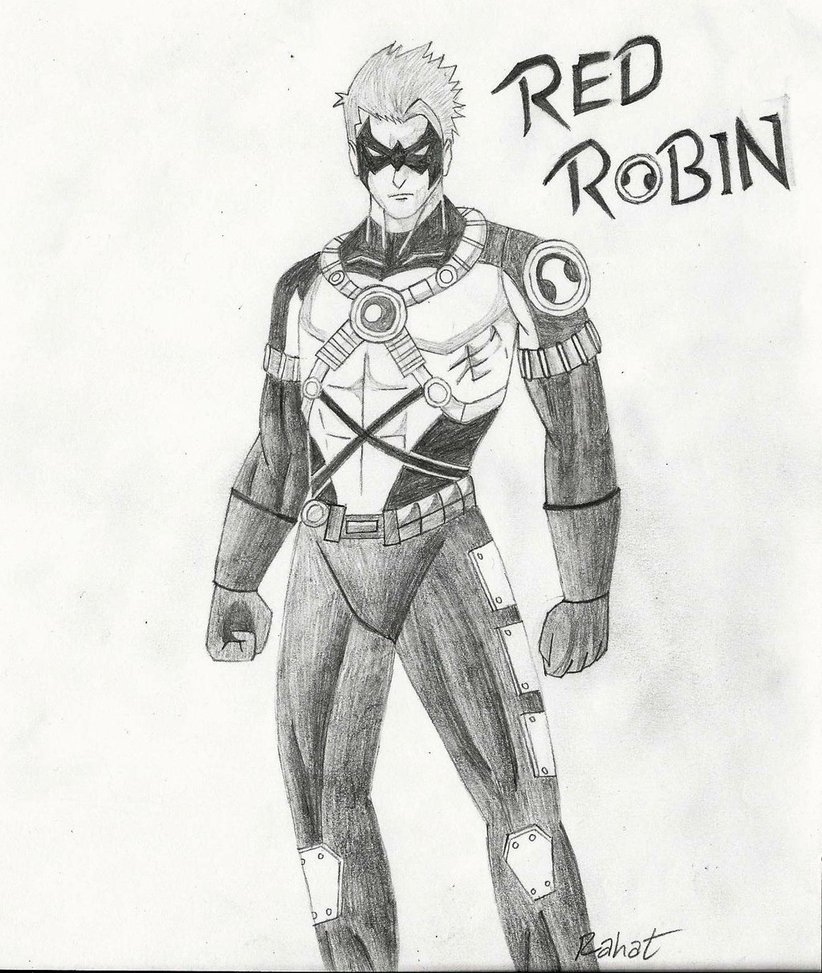 822x973 Red Robin By Ryuzaki37