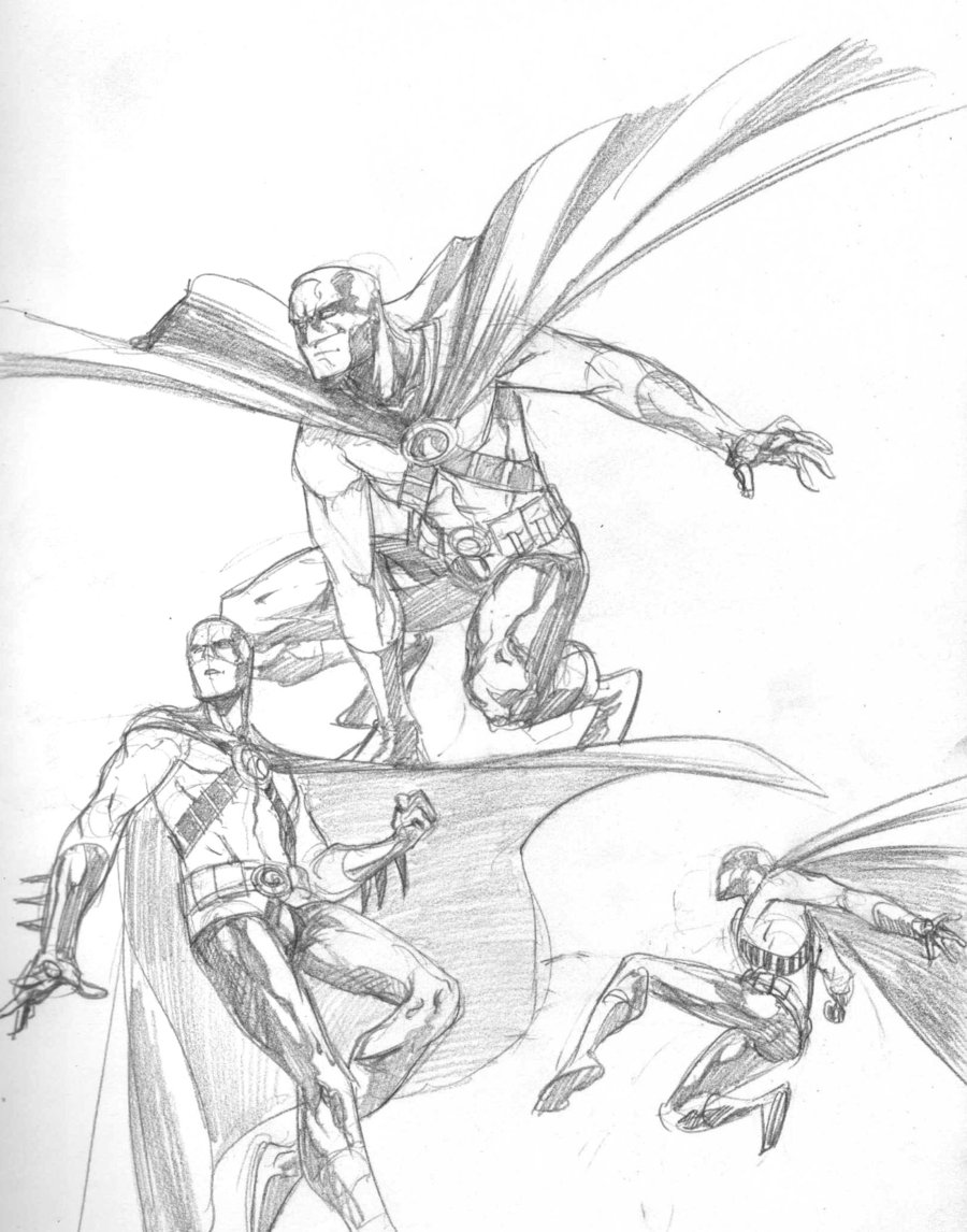 900x1146 Red Robin Sketches 2 By 0boywonder0