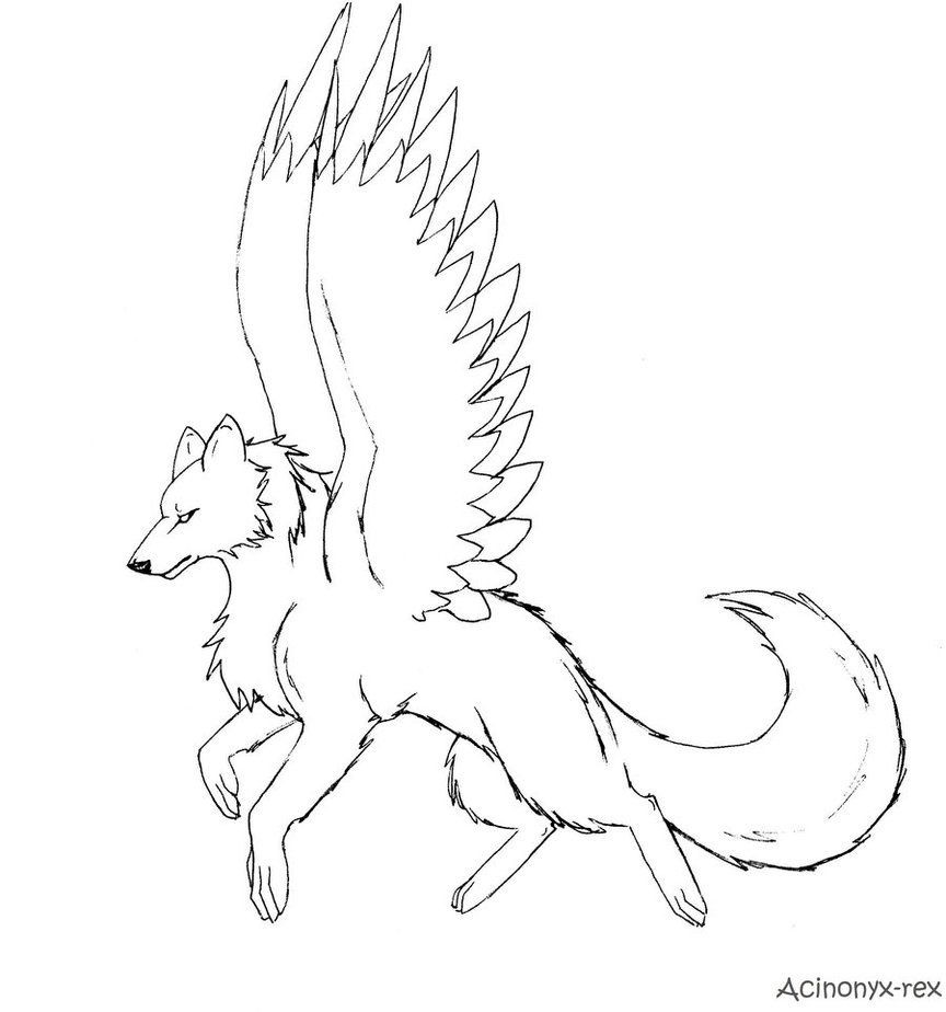 864x924 Red Wolf Coloring Pages New Anime Wolf Pack Coloring Pages