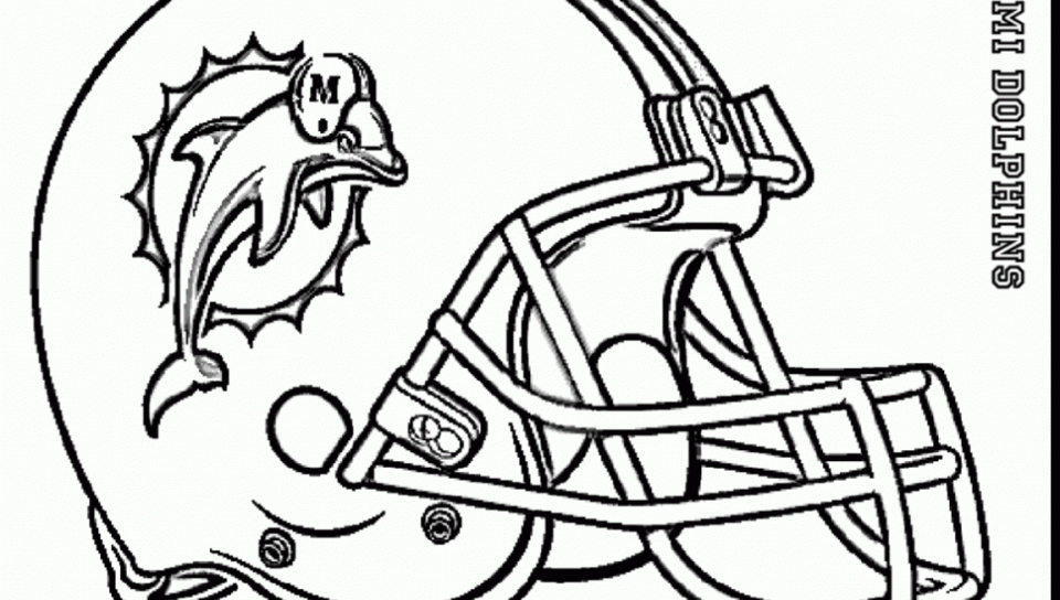 960x544 Nfl Coloring Pages With Logo Page General Football Online