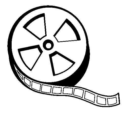 505x470 Reel Coloring Page
