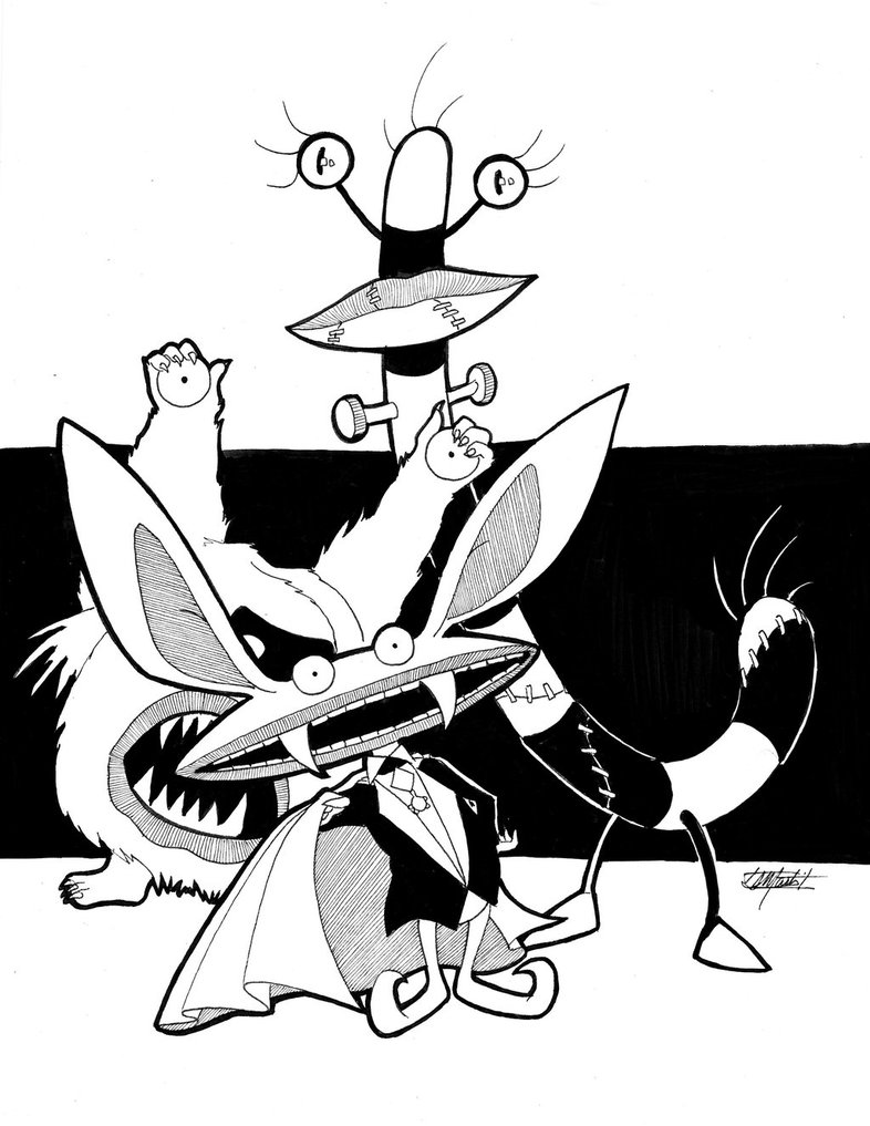 786x1017 Day 12 Ahh! Reel Monsters By Indigowarrior