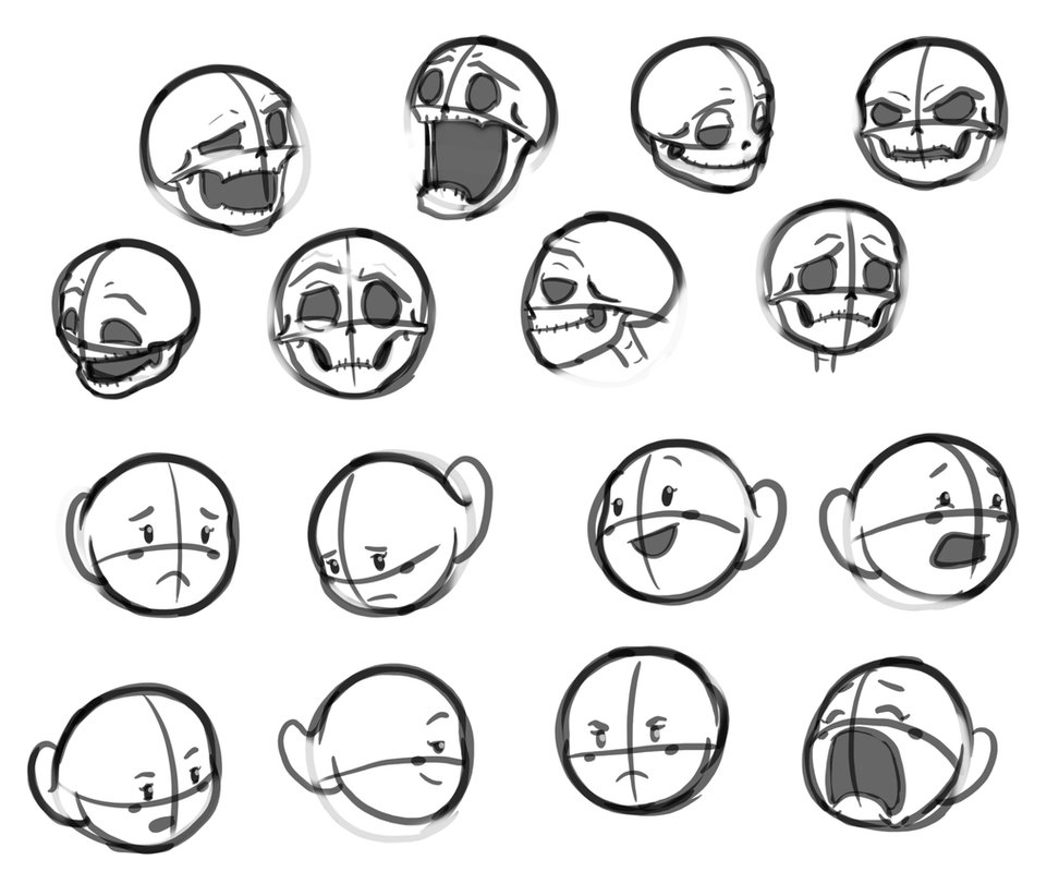 972x822 The Ghost Next Door' Emotion Reference Sheet By Captainslam
