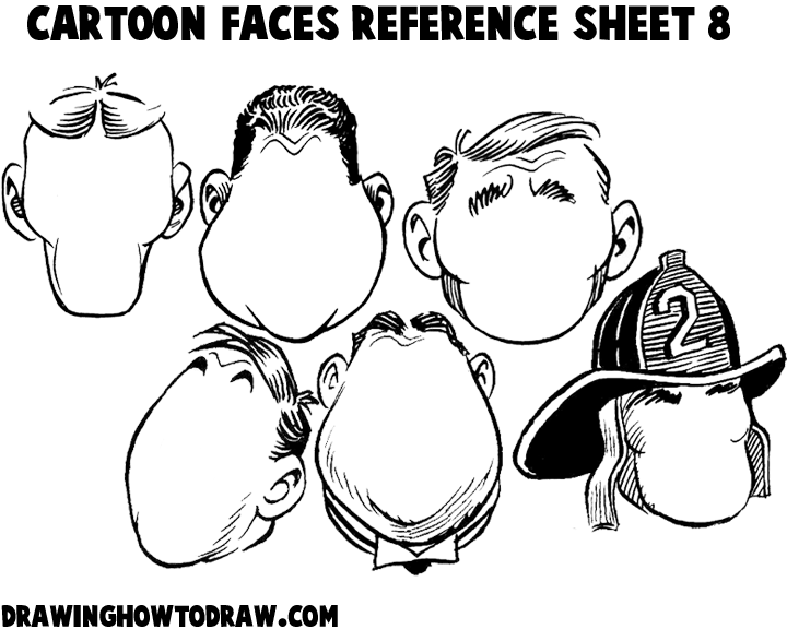 720x576 Cartoon Faces Reference Sheets And Heads Examples For Drawing