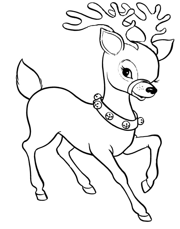 618x784 Mesmerizing Reindeer Coloring Page 44 On Free Coloring Book