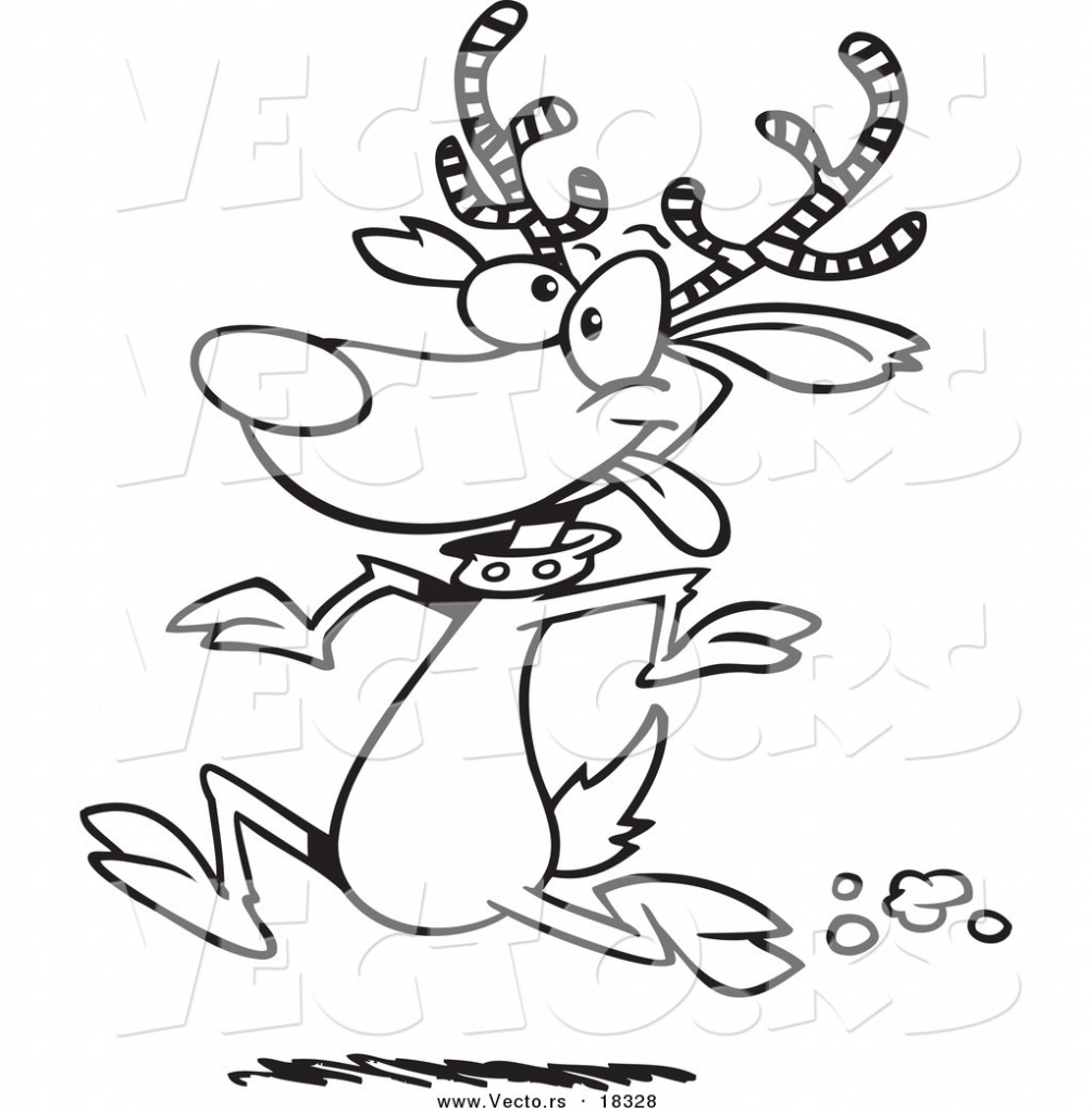 1004x1024 Reindeer Drawing Cartoon