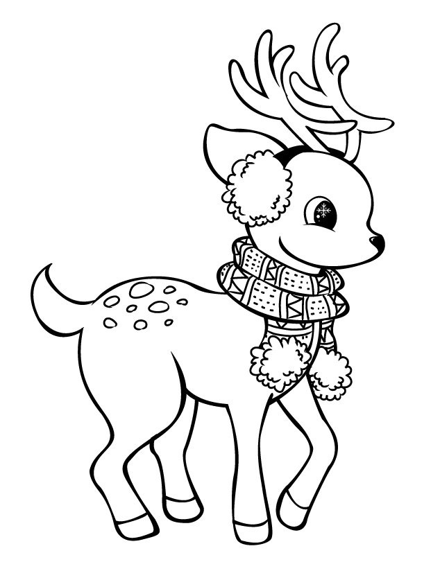 634x824 Reindeer Lineart By Rpgirl Insp. Art Animals