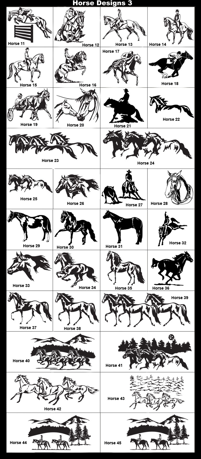 700x1593 Engraved Horse Designs 3
