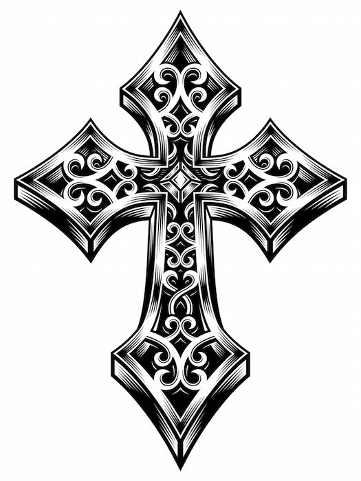 525x700 Celtic Cross Tattoos