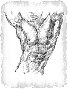 228x300 Young Naked Men Drawings Fine Art America