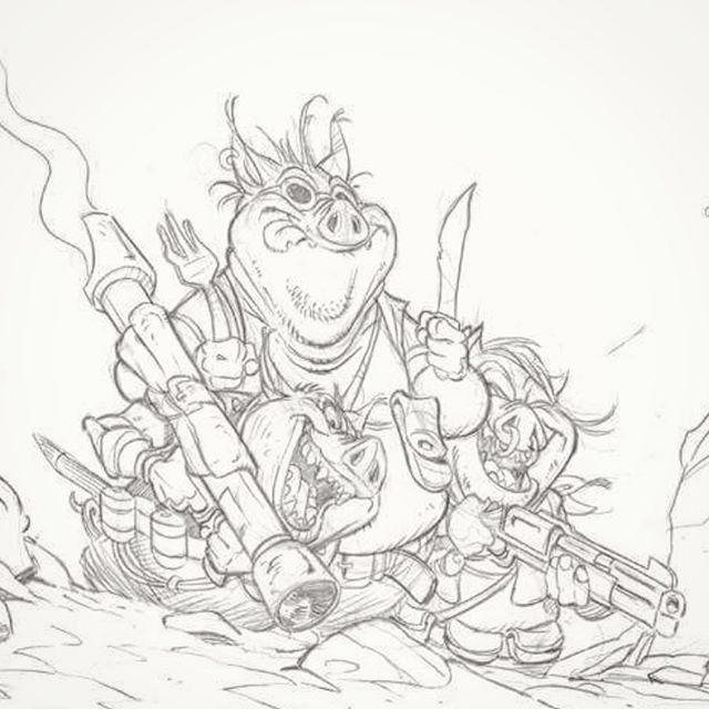 640x640 Solo. The Comic.