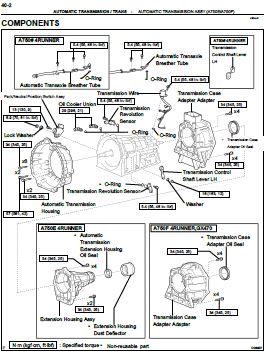 267x356 Toyota A750e A750f Transmission Service And Repair Manual