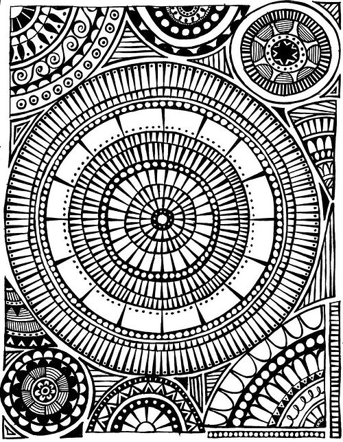 500x643 Zen Doodle Zentangle Patterns . Doodles