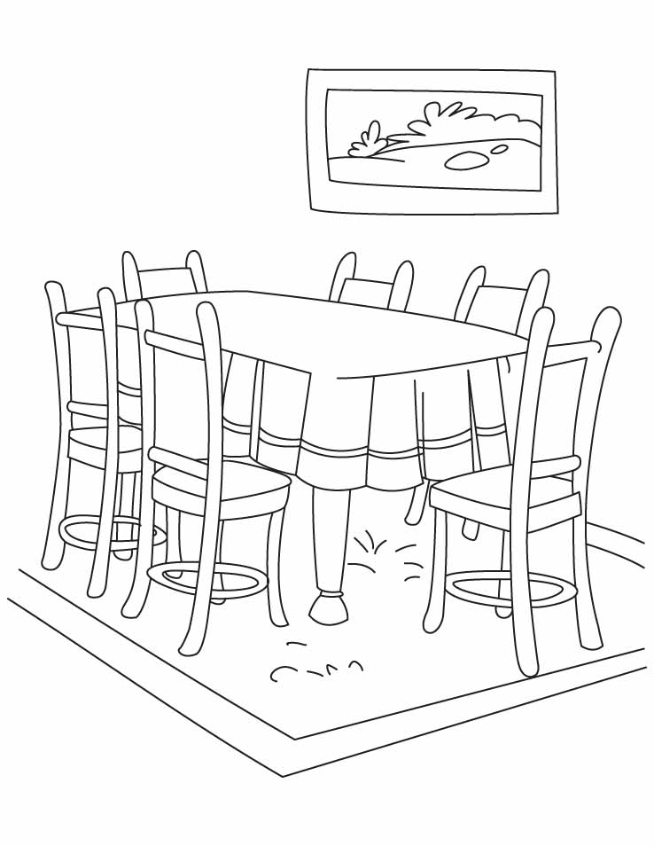 738x954 Coloring Pages Of Restaurants Coloring Pages Of Restaurants