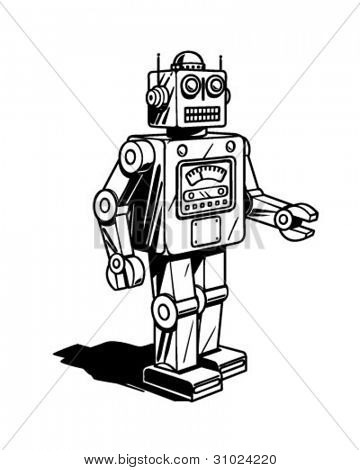 360x470 Retro Robot