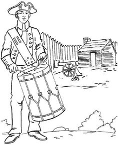 236x291 American Revolutionary War Coloring Pages Coloring Pages