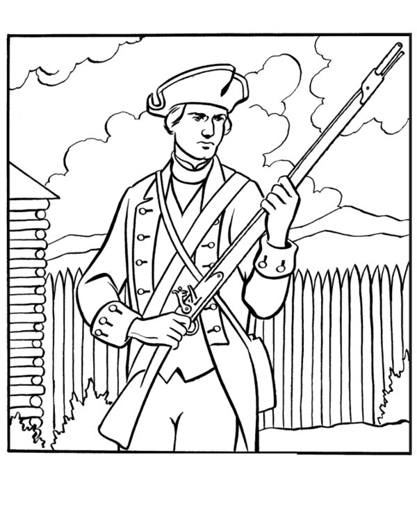 Revolutionary War Drawing at GetDrawings | Free download