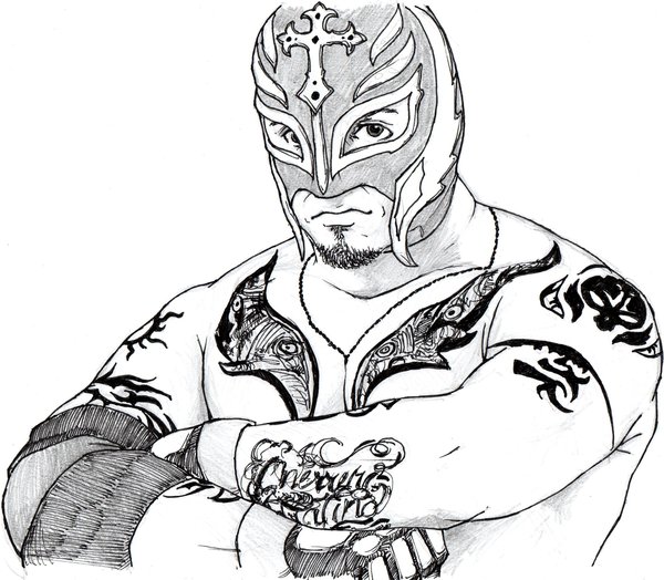 600x524 Rey Mysterio By Mareccc