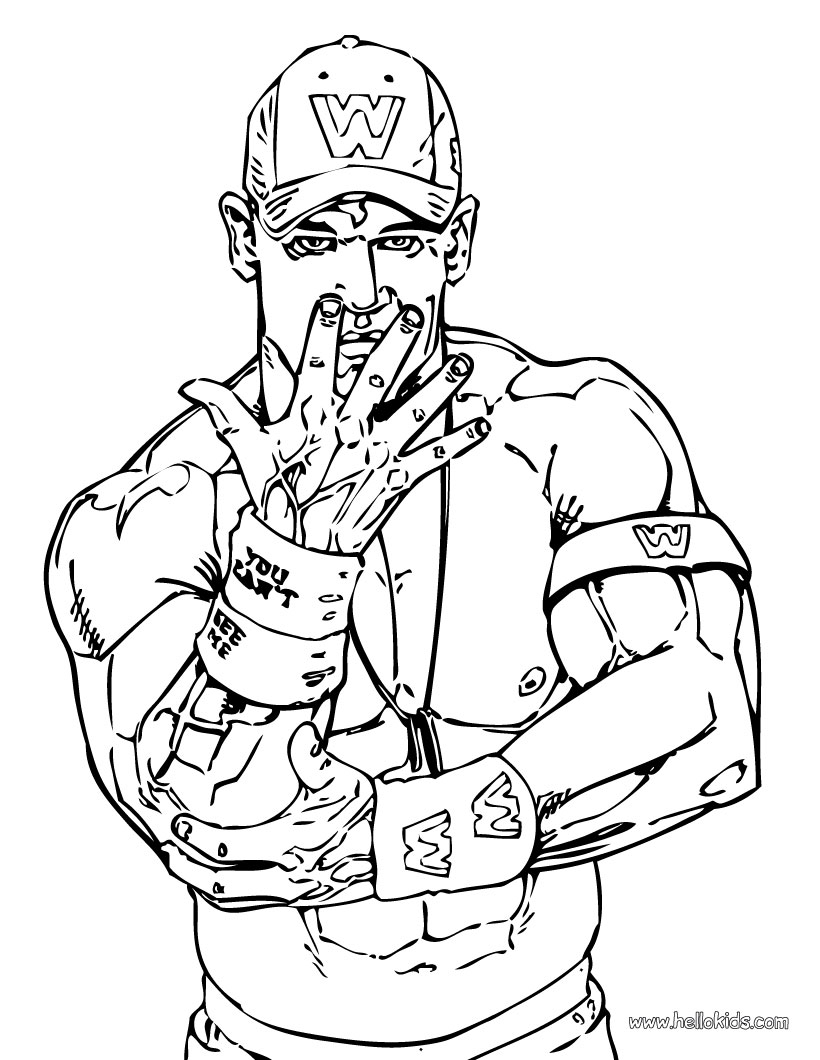 820x1060 Rey Mysterio Coloring Pages