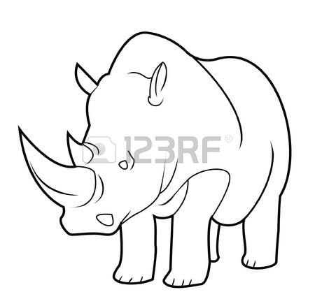 450x428 71 Best Rhinoceros Images On Rhinoceros, Art Clipart