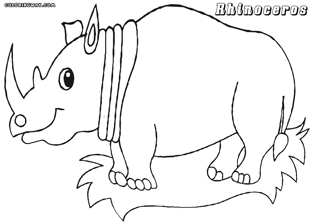 1000x722 Rhinoceros Coloring Pages Coloring Pages To Download And Print
