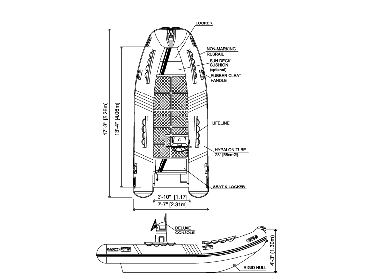 760x570 Boat A 17 Rib Sport Tender