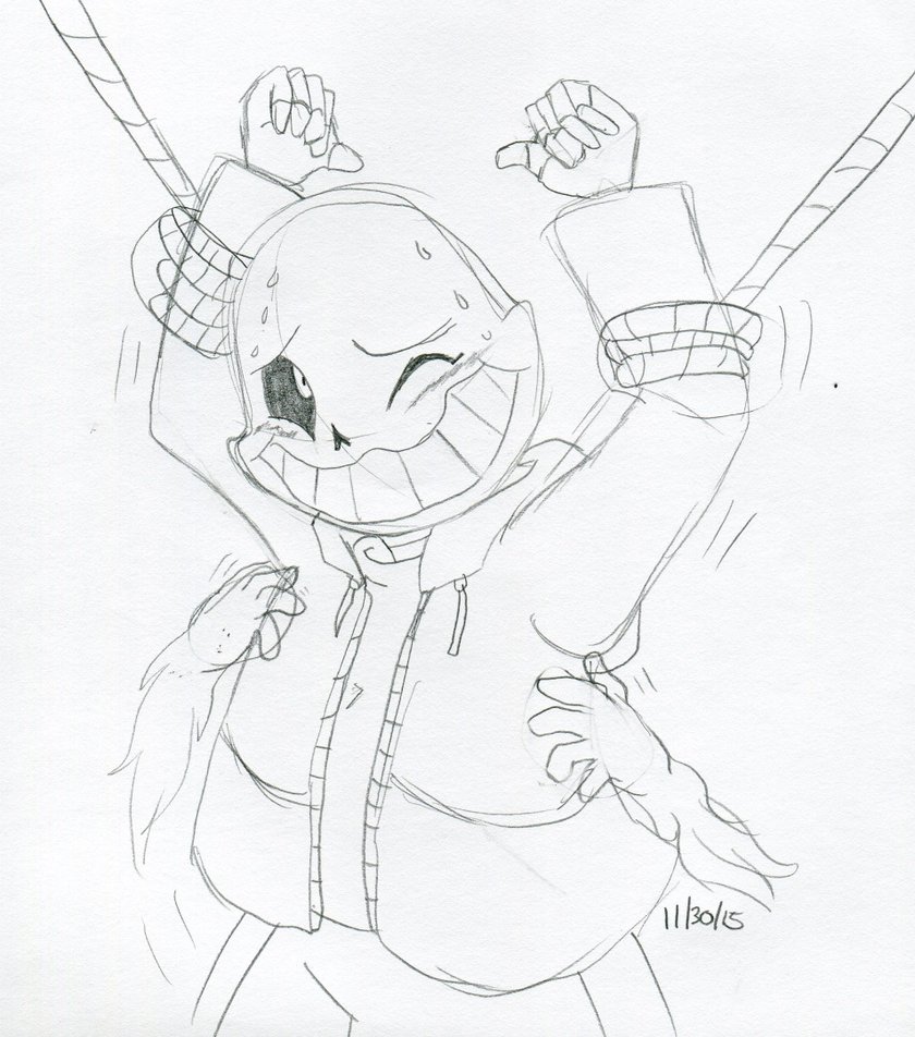 840x952 Undertale Rib Tickling Bw By Candlegirl