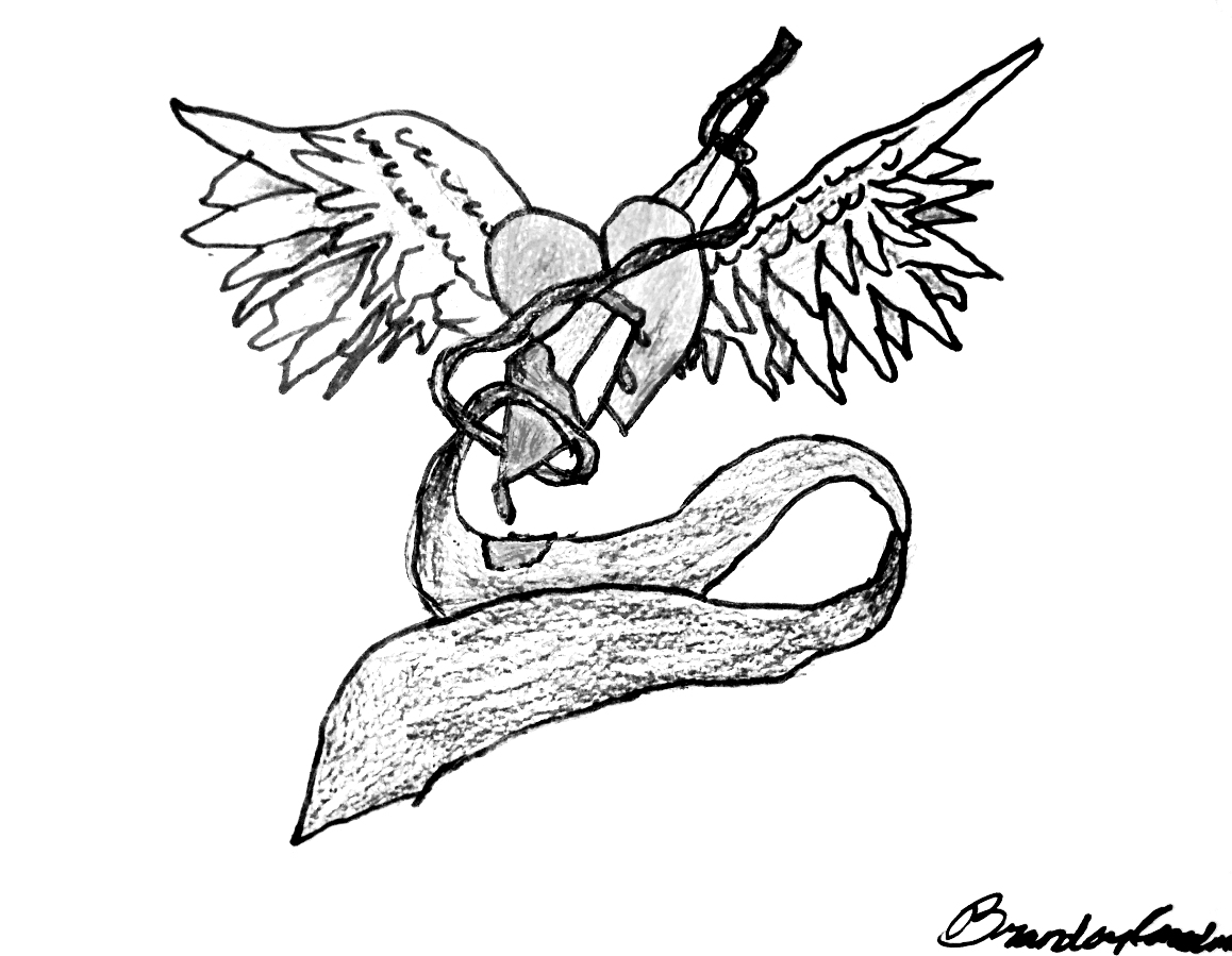 1158x899 Pencil Ribbon Drawings My Students Art! K 8 2d Art