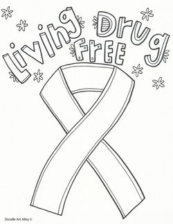 250x323 Red Ribbon Week Drawing For Kids