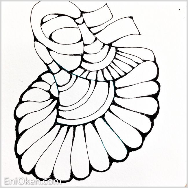 650x650 Shading Zentangle With A 6b Pencil Is Fun!