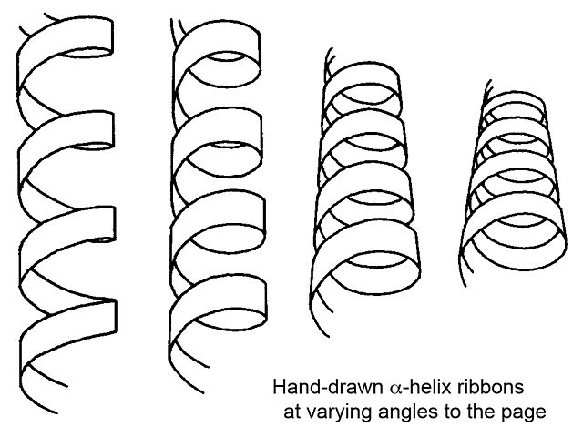 640x480 Line Drawings Ribbons