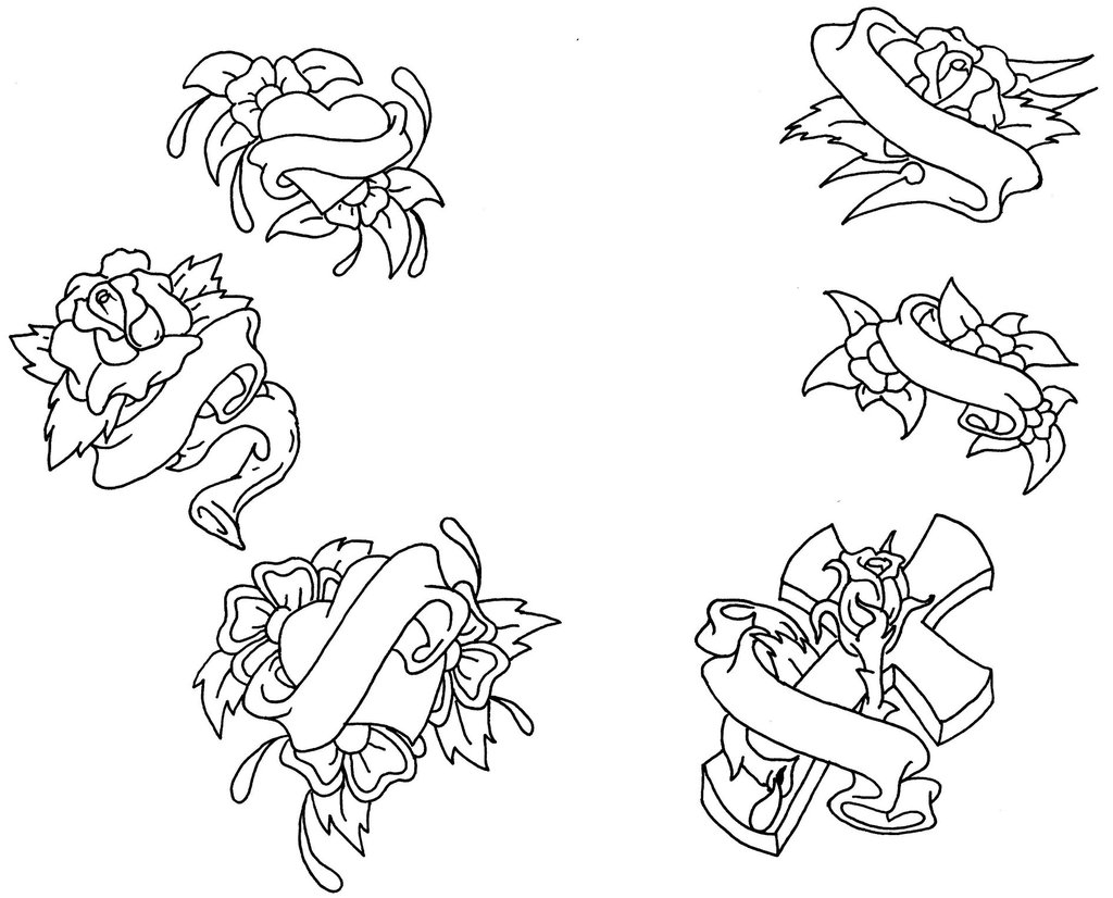 1024x826 Ribbon Tattoos By Jackyoung82