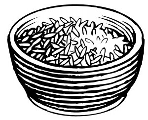 300x243 24 Images Of Printable Template Rice Bowl