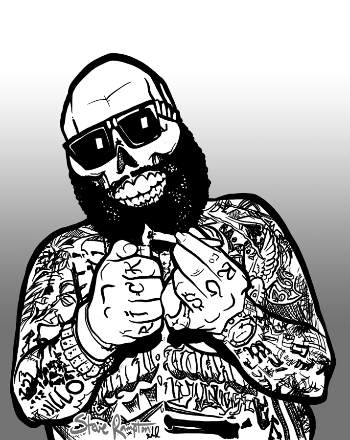 715x900 Rick Ross (Dead) By Binarygodcom