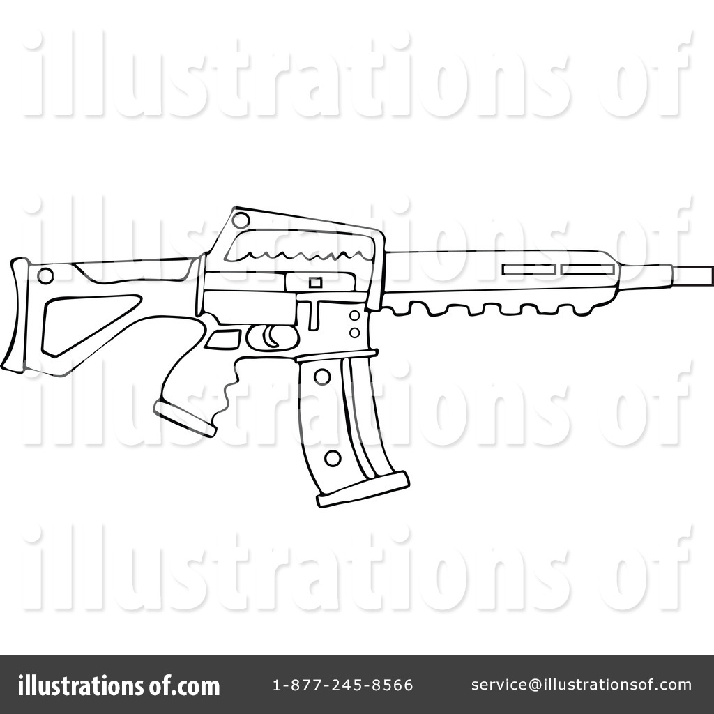 1024x1024 Gun Clipart