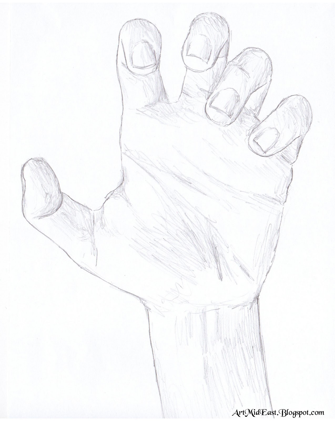 1274x1600 How To Draw A Hand